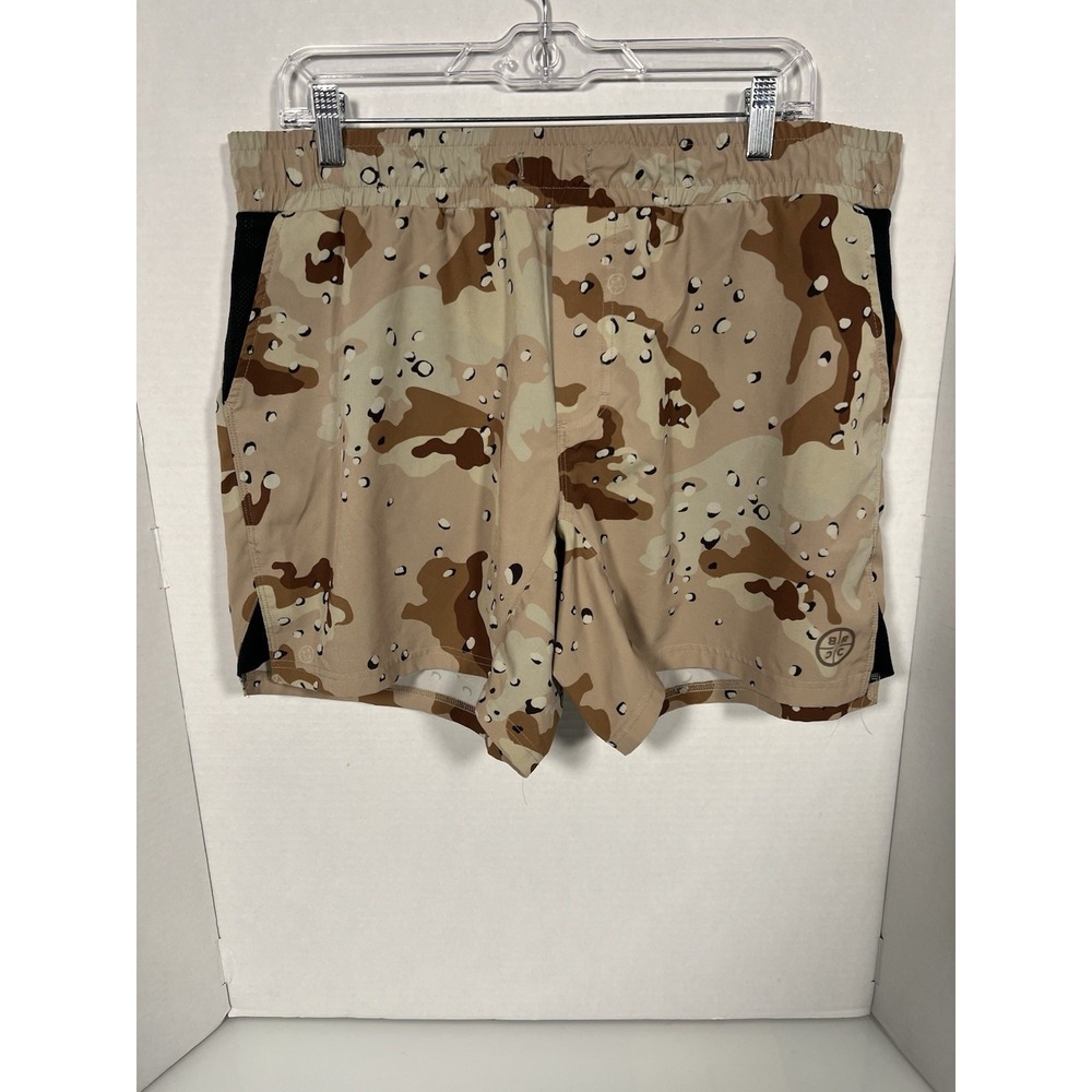 LOT OF 2 BLACK RIFLE COFFEE CO CAMO SHORTS XL 083 - Picture 6 of 8